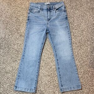 DKNY Williamsburg High Rise Flare Crop Light Wash Jeans. Size 29